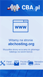 Mobile Screenshot of abchosting.org